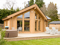 Luxury Log Cabins With Hot Tubs In North Wales